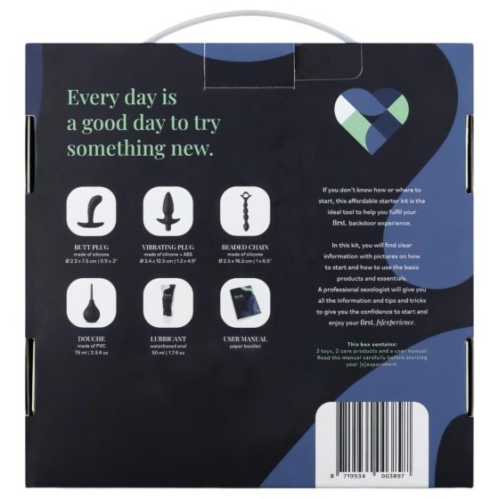 First - Anální sada pro začátečníky - 5 dílů
