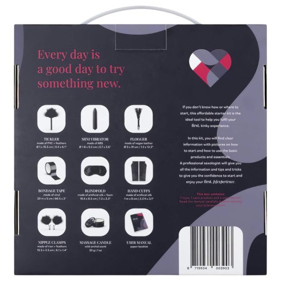 First - BDSM sada pro začátečníky - 8 kusů