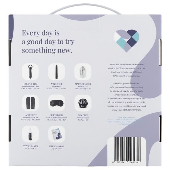 First. Together - startovací sada na sex - 7 dílů