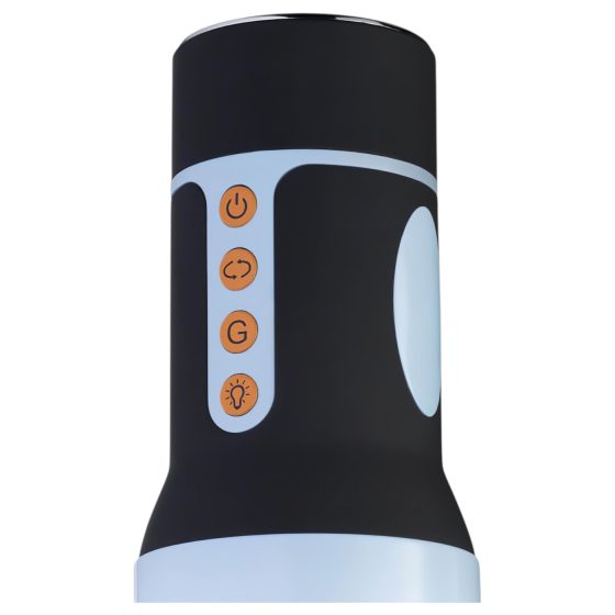 CRUIZR CM04 - rotační masturbátor s akumulátorem - černá/modrá