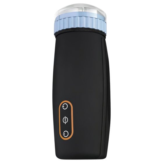 CRUIZR CM05 - automatický masturbační strojek - pohyblivý, sání - černá/modrá