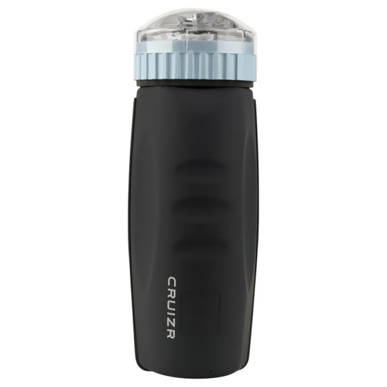 CRUIZR CM05 - automatický masturbační strojek - pohyblivý, sání - černá/modrá