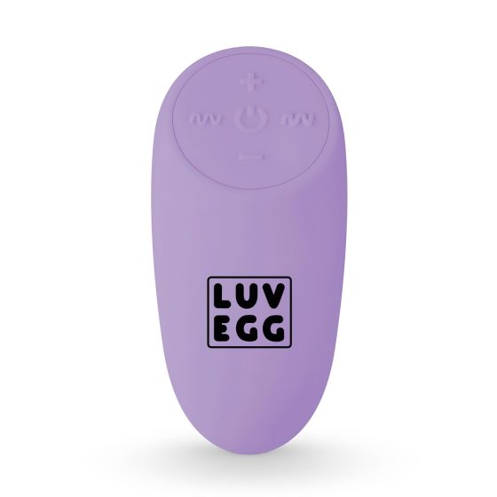 LUV EGG XL - vibrační vajíčko na dálkové ovládání - dobíjecí - fialové