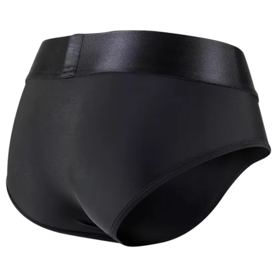 No-Parts Robin - strap-on kalhotky - černé - velikost L