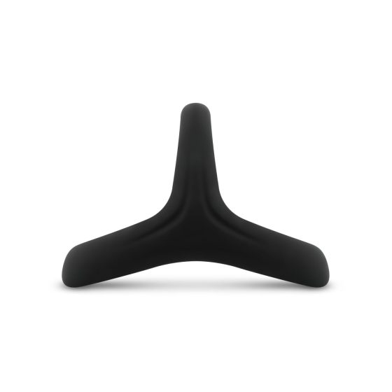 Easytoys Desire Ring - pružný kroužek na penis a varlata (černý)