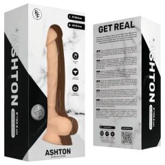   Real Fantasy Ashton - realistický, živý dildo - 20,5 cm (přírodní)