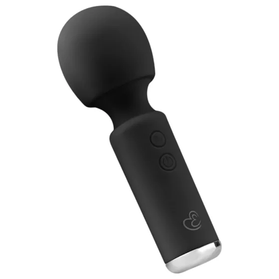 Easytoys - mini masážní vibrátor - dobíjecí - černý