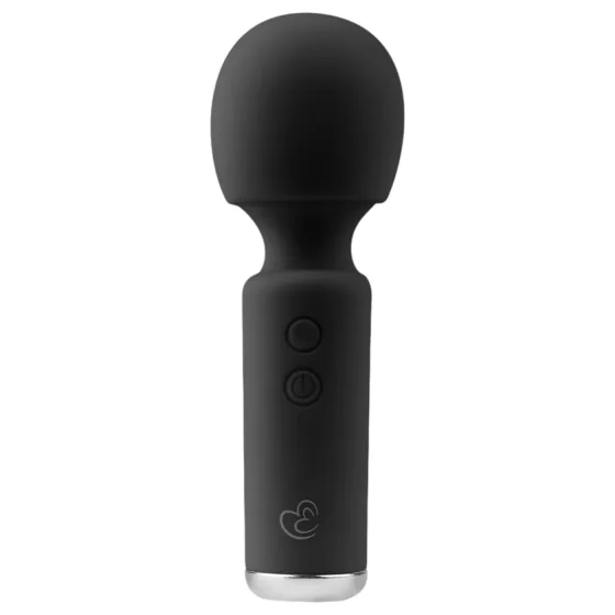 Easytoys - mini masážní vibrátor - dobíjecí - černý