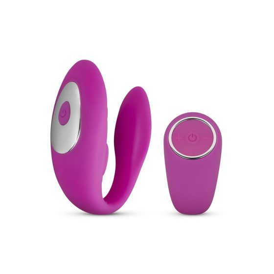 Easytoys Tap Dancer - vodotěsný, bezdrátový pár vibrátor (růžový)