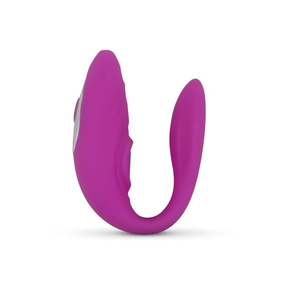 Easytoys Tap Dancer - vodotěsný, bezdrátový pár vibrátor (růžový)