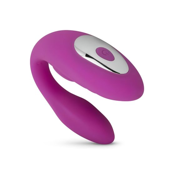 Easytoys Tap Dancer - vodotěsný, bezdrátový pár vibrátor (růžový)