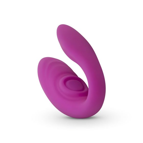 Easytoys Tap Dancer - vodotěsný, bezdrátový pár vibrátor (růžový)