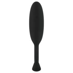   Easytoys Heavy Fulfiller - malý anální kolík 54g (černý)