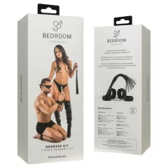 Bedroom Fantasies - BDSM sada - 5 dílů - černá