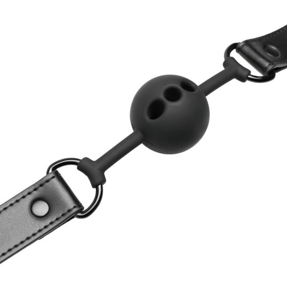 Bedroom Fantasies - roubík do úst s dýchacími otvory - černý