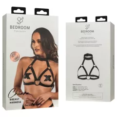 Bedroom Fantasies Chiara - černý postrojový top (S-XL)