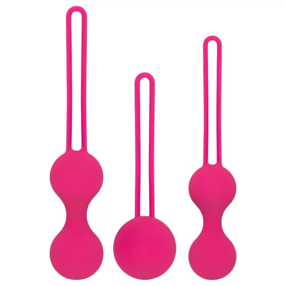 Easytoys - venušiny kuličky sada - 3 kusy - růžové