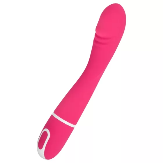 Easytoys - vibrátor na G-bod - růžový