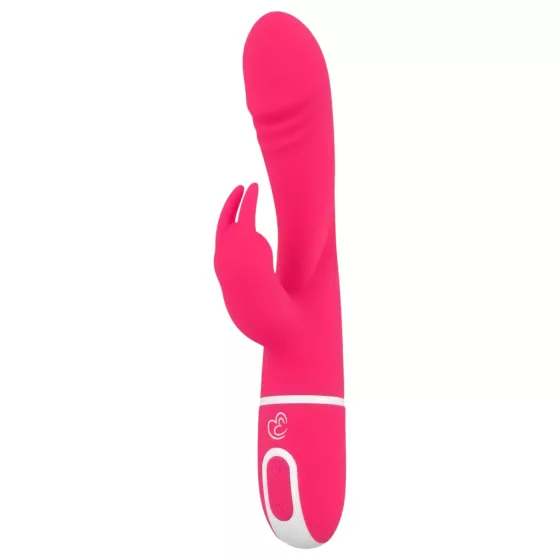 Easytoys - vibrátor na G-bod a klitoris - růžový