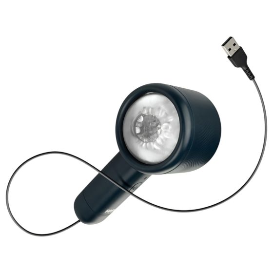 FPPR - akumulátorový pohyblivý masturbátor (černý)