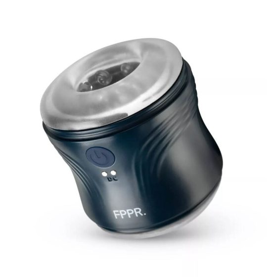 FPPR. - bateriový, vibrační, oboustranný masturbátor (modrý)