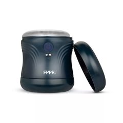   FPPR. - bateriový, vibrační, oboustranný masturbátor (modrý)