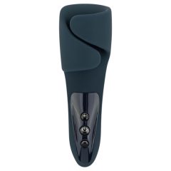   Boners - vibrační masturbátor žaludu - akumulátor, vodotěsný - modrý