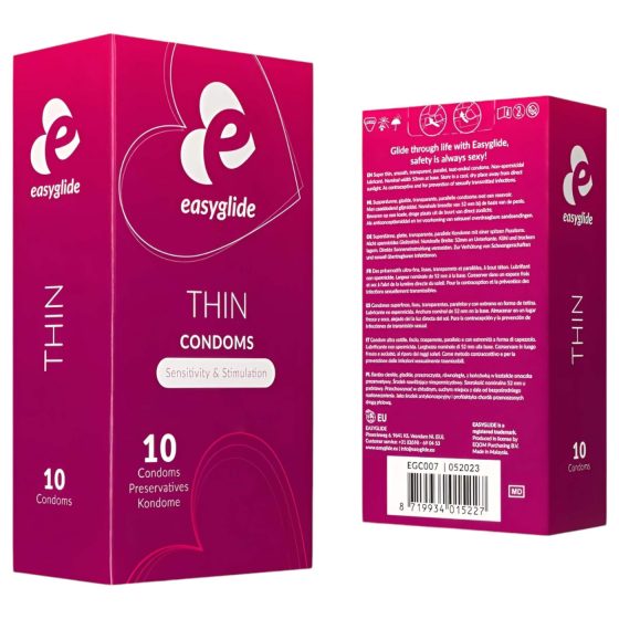 EasyGlide Ultra Thin - tenké kondomy (10 ks)