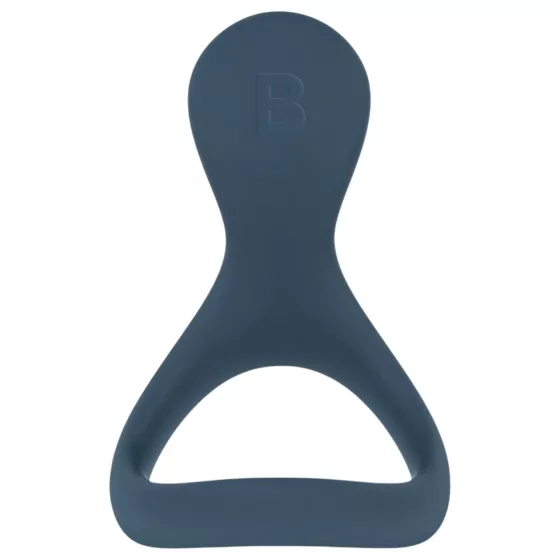 Boners - erekční kroužek na penis - silikon - šedý