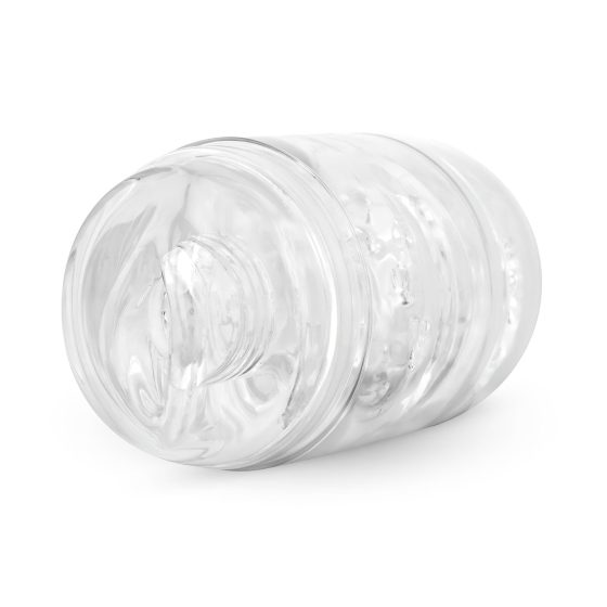 FPPR. - oboustranný masturbátor - vagína & ústa (průhledný)