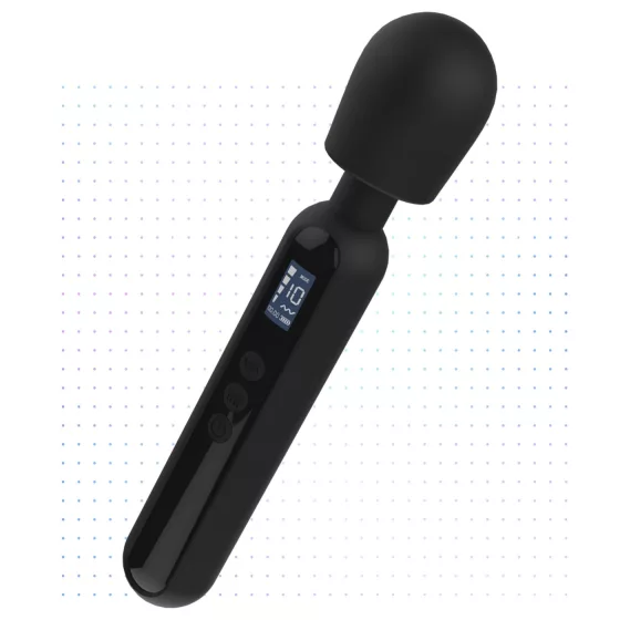 BLAQ - vibrátor na masáž - digitální - černý