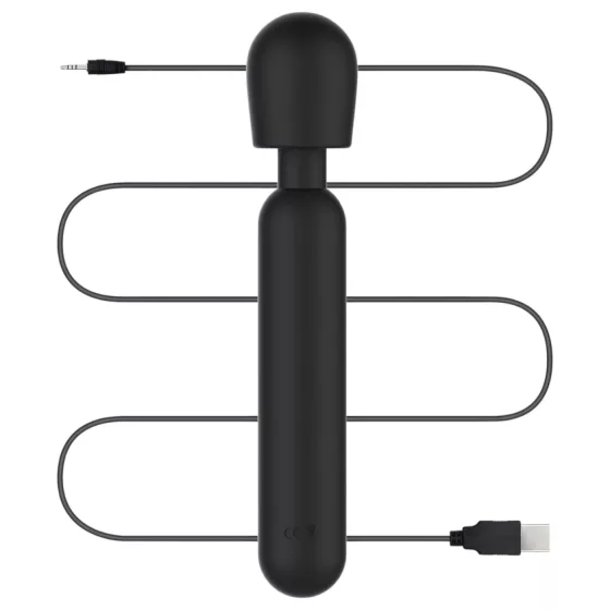 BLAQ - vibrátor na masáž - digitální - černý