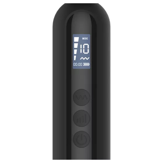 BLAQ - vibrátor na masáž - digitální - černý