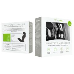   Easytoys Anal Collection - rádiový anální vibrátor (černý)