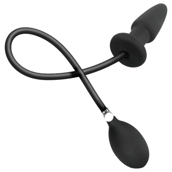 EasyToys - nafukovací anální kolík (černý)