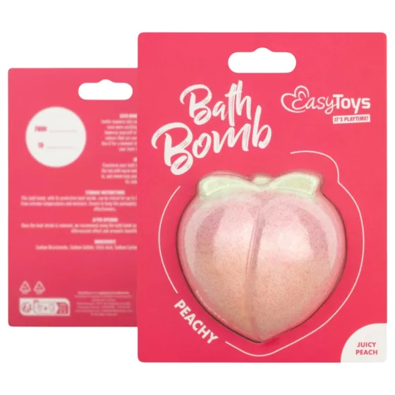 Easytoys - koupelová bomba - broskev