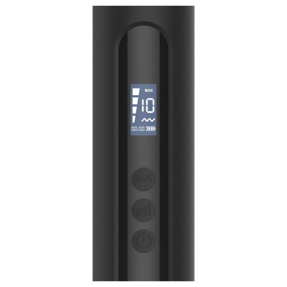 BLAQ - vibrátor s digitální masáží - velký - černý