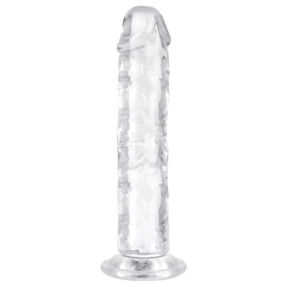 EasyToys - želatinový dildo - 16 cm (průhledný)