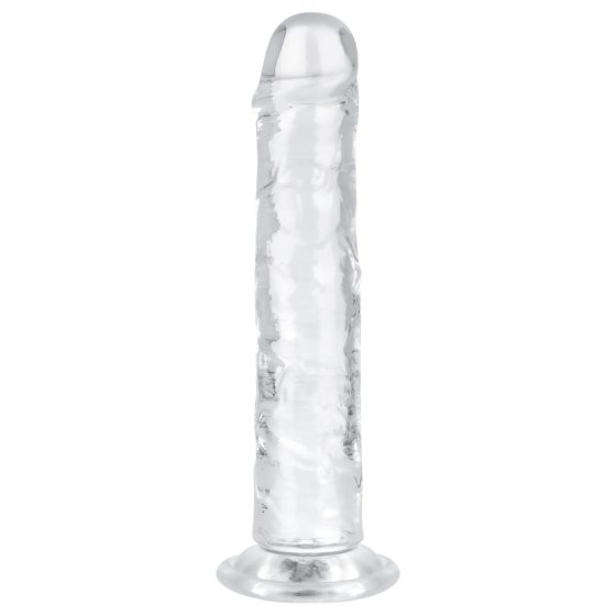 EasyToys - želatinový dildo - 16 cm (průhledný)