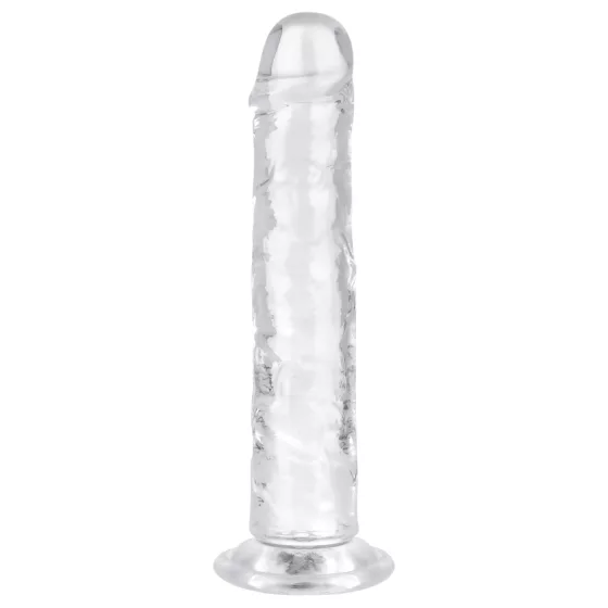 EasyToys - gelový dildo - 16 cm - transparentní