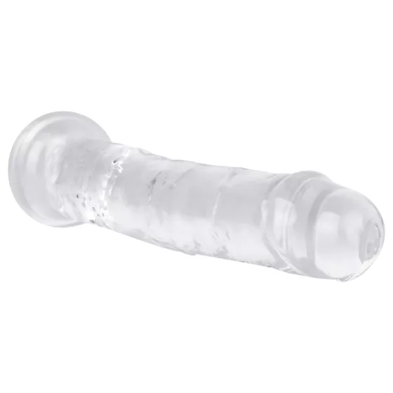 EasyToys - gelový dildo - 16 cm - transparentní