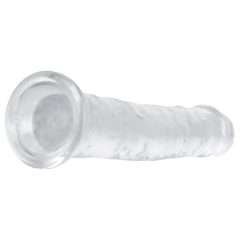 EasyToys - želatinový dildo - 16 cm (průhledný)