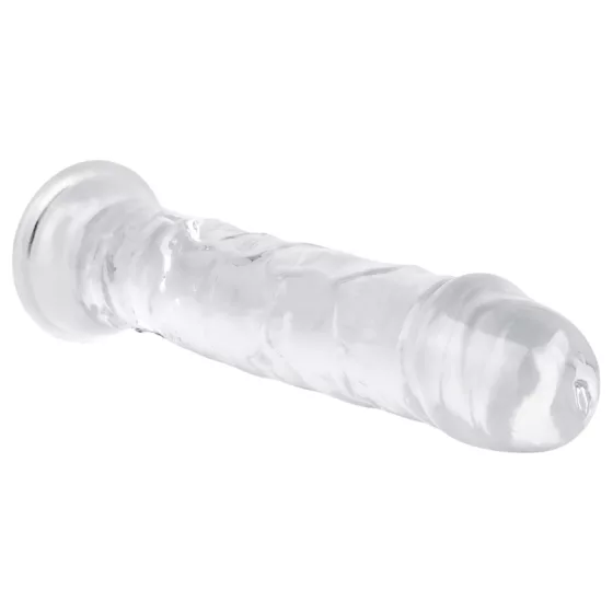 EasyToys - gelový dildo - 18 cm - transparentní