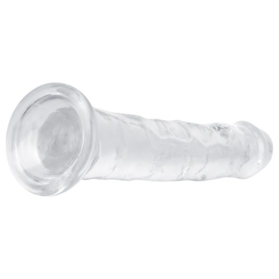 EasyToys - gelové dildo - 18 cm (průhledné)