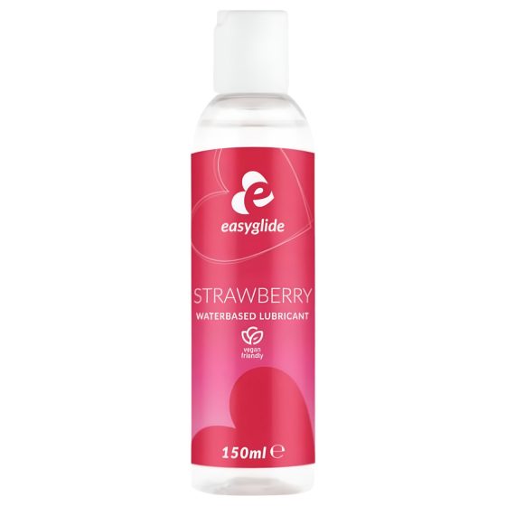 EasyGlide - jahodový lubrikační gel na vodní bázi (150 ml)