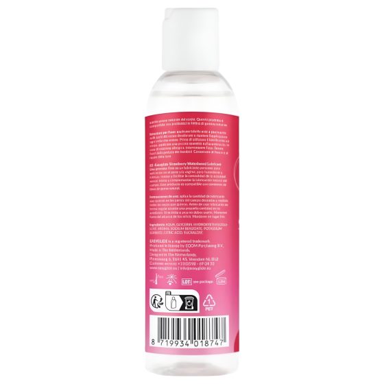 EasyGlide - jahodový lubrikační gel na vodní bázi (150 ml)