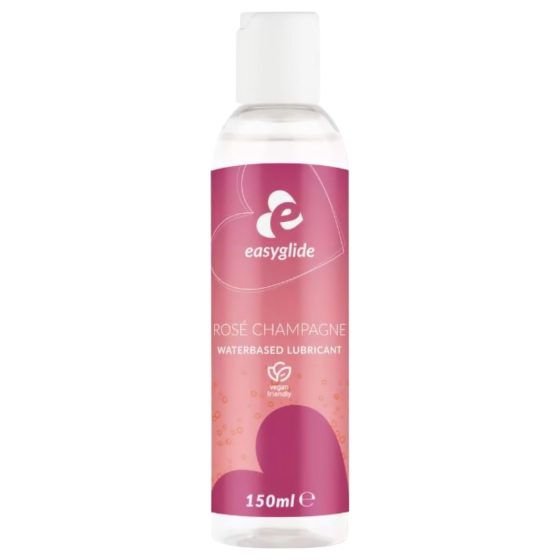 EasyGlide - ochucené lubrikační gel na vodní bázi - růžové šampaňské (150 ml)