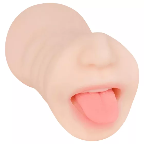 FWB - masturbátor 2v1 ústa a vagína - realistický silikon naturální