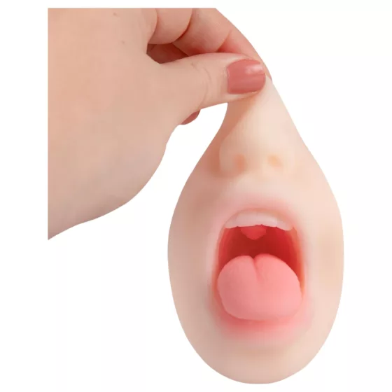 FWB - masturbátor 2v1 ústa a vagína - realistický silikon naturální