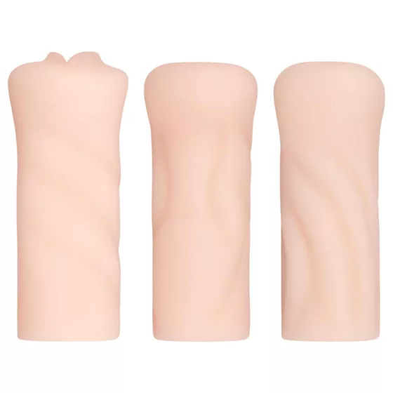 FWB - realistický masturbátor sada - přírodní barva
